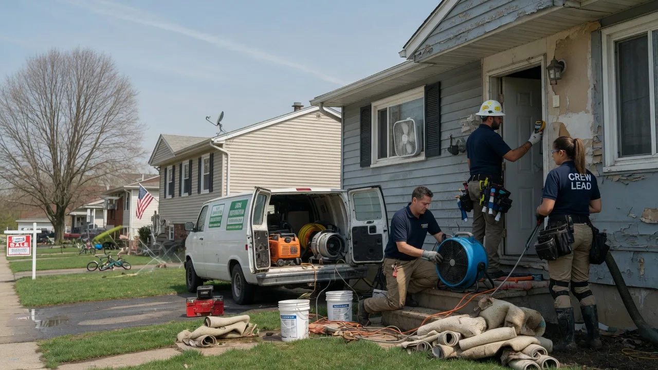 Flood Cleanup in Oak Hill, AL near me