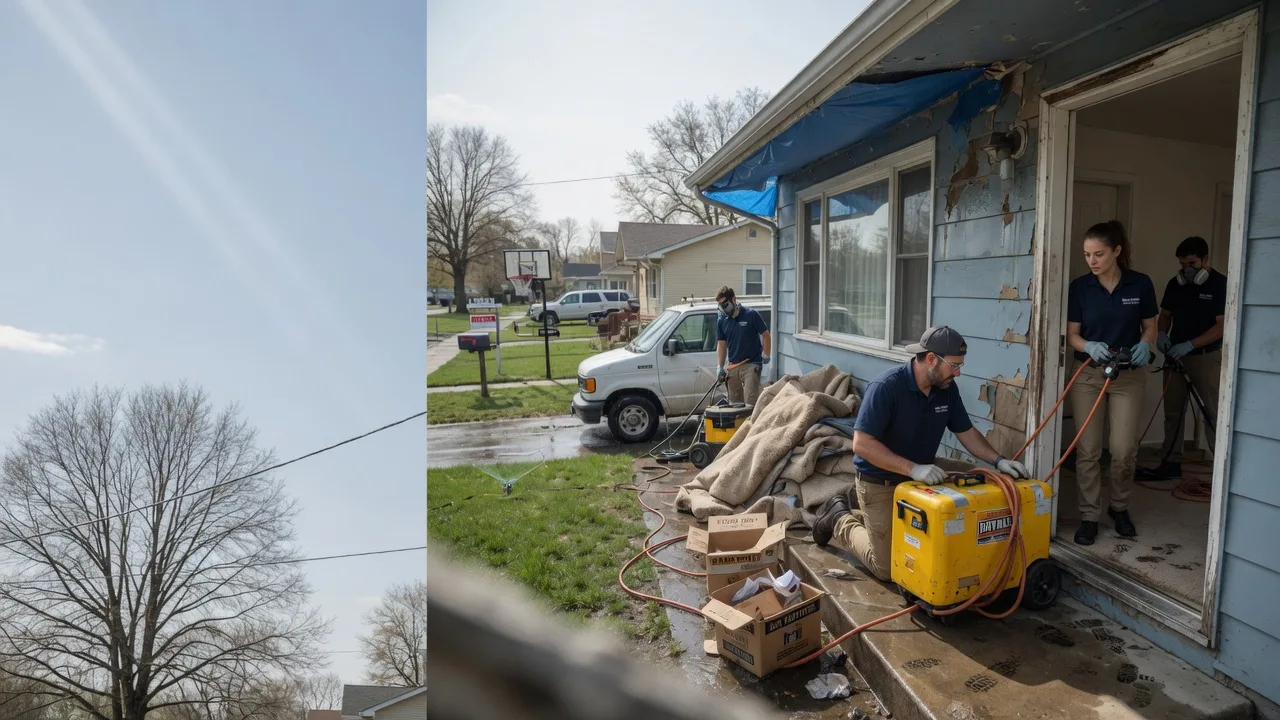 Basement Flood Cleanup in Oak Hill, AL near me